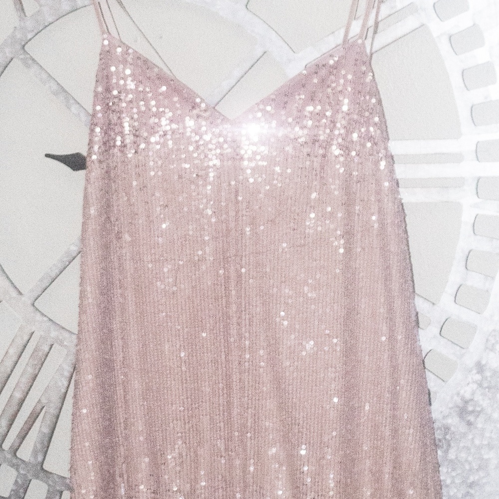 White House Black Market Sequin Party Dress